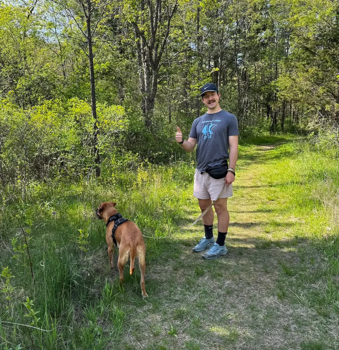 Hiking at Devil's Lake
