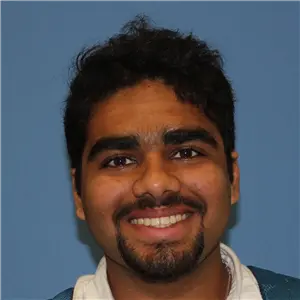 Graduate student Abhishek Joshi